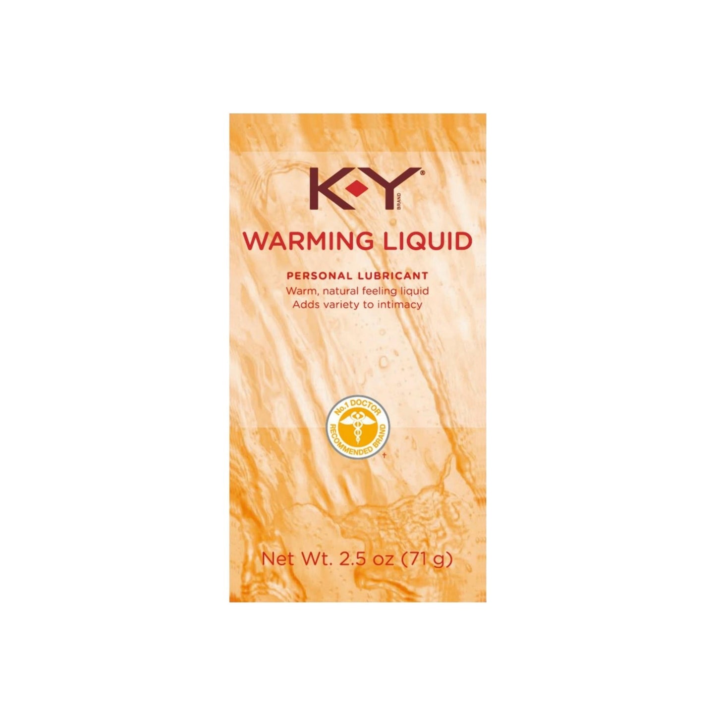 K-Y Warming Liquid Lubricant, 2.5 Oz