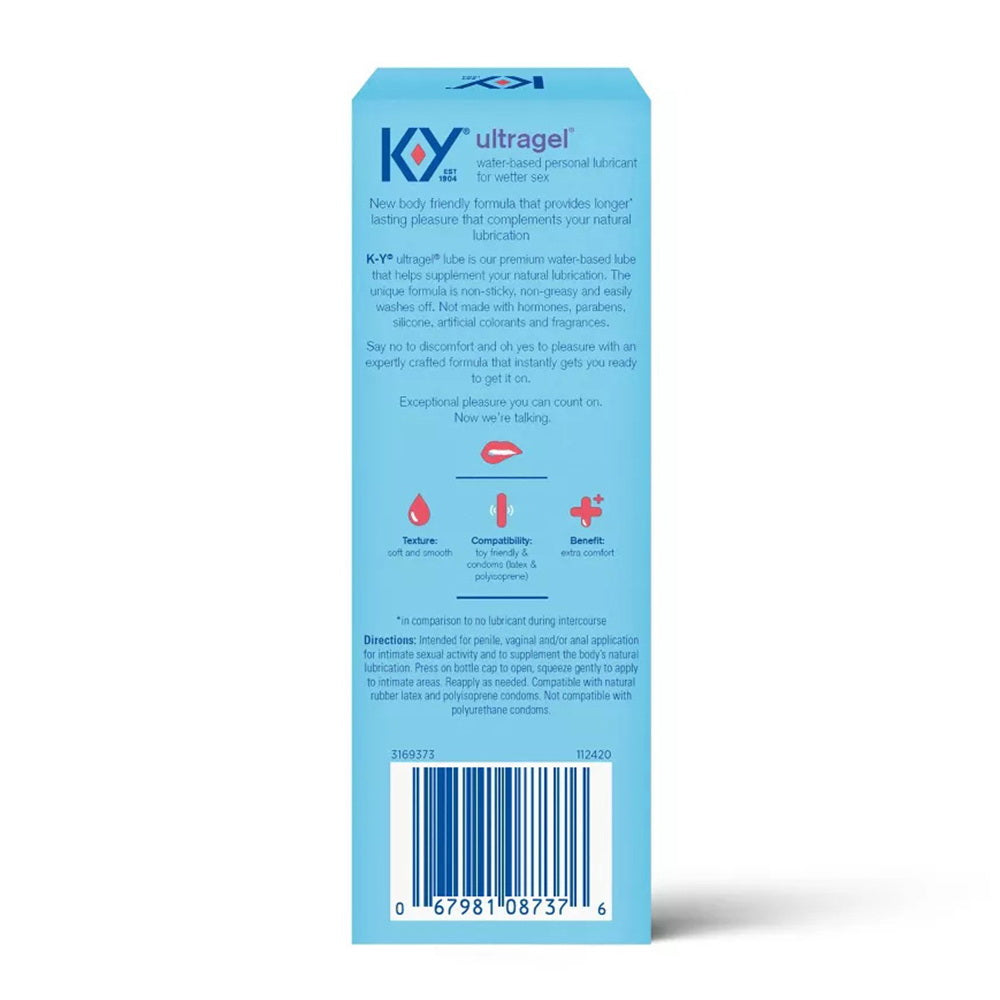 Ky Ultragel Personal Water Based Lubricant - 4.5 Oz