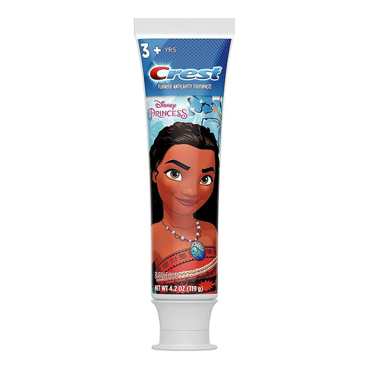 Crest Pro-Health CareStages Disney Princess Kids Toothpaste, Bubble Gum Flavor, 4.2 Oz