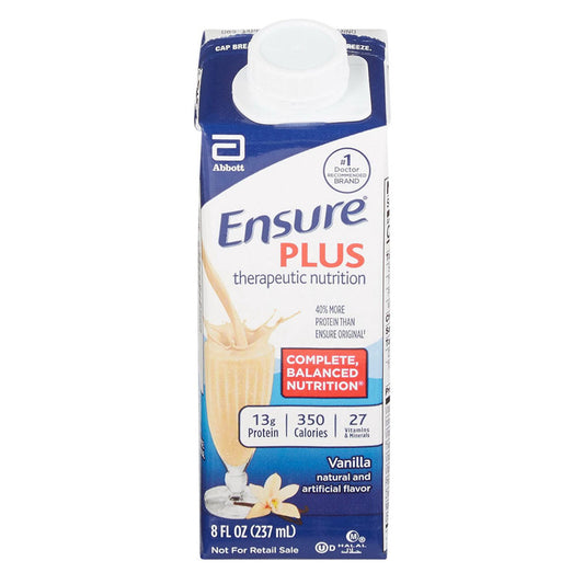 Ensure Plus Vanilla Oral Supplement, 8 Oz