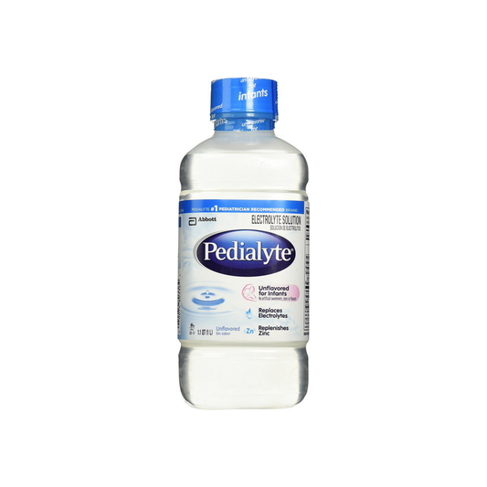 Pedialyte Oral Electrolyte Solution, Unflavored 33.80 Oz