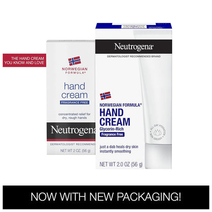Neutrogena Norwegian Formula Hand Cream Fragrance-Free 2 Oz