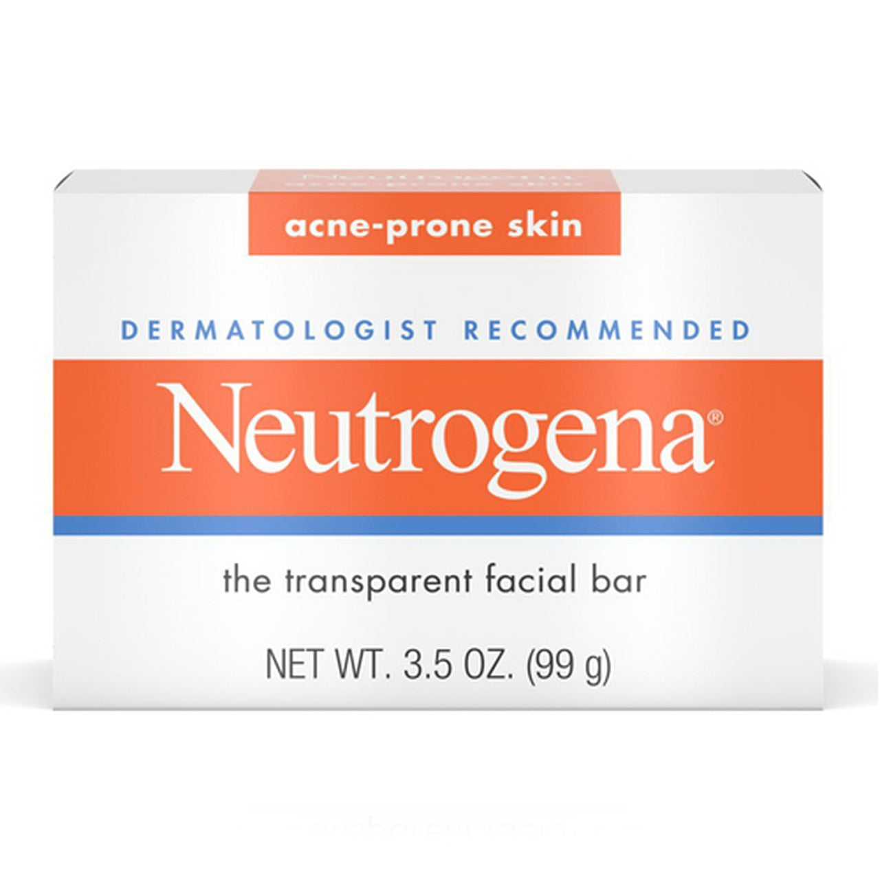 Neutrogena Acne Prone Skin Formula Facial Bar 3.50 Oz