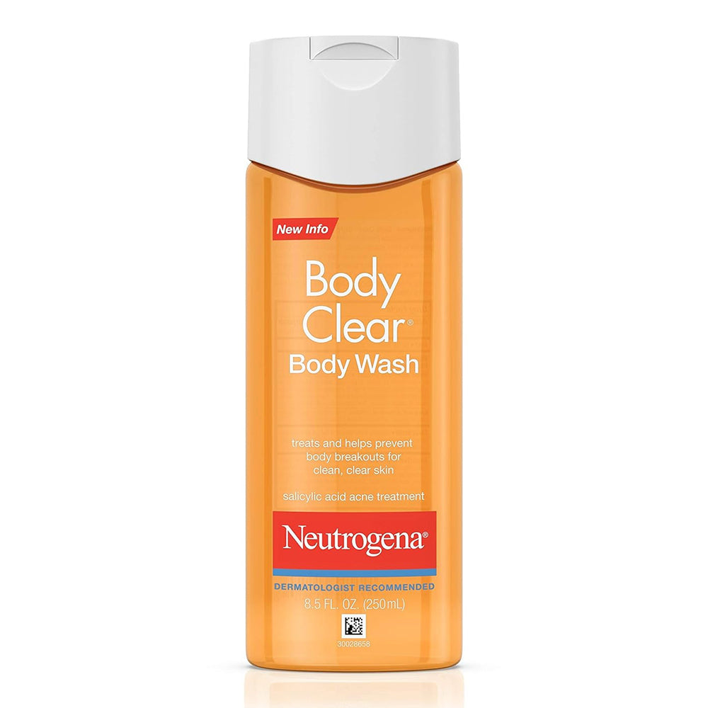 Neutrogena Body Clear Acne Body Wash, 2% Salicylic Acid, 8.5 Fl. Oz.
