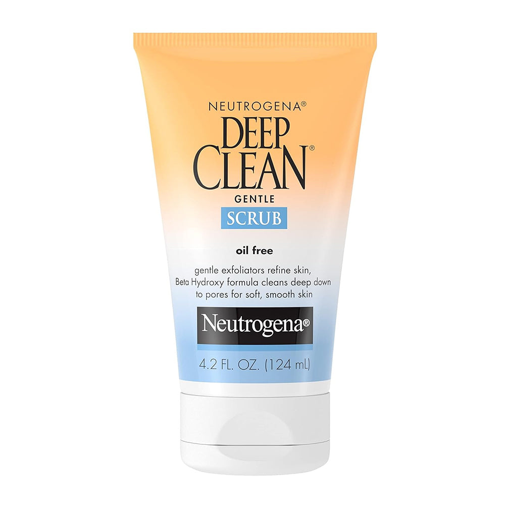 Neutrogena Deep Clean Gentle Scrub, Oil Free 4.20 Oz