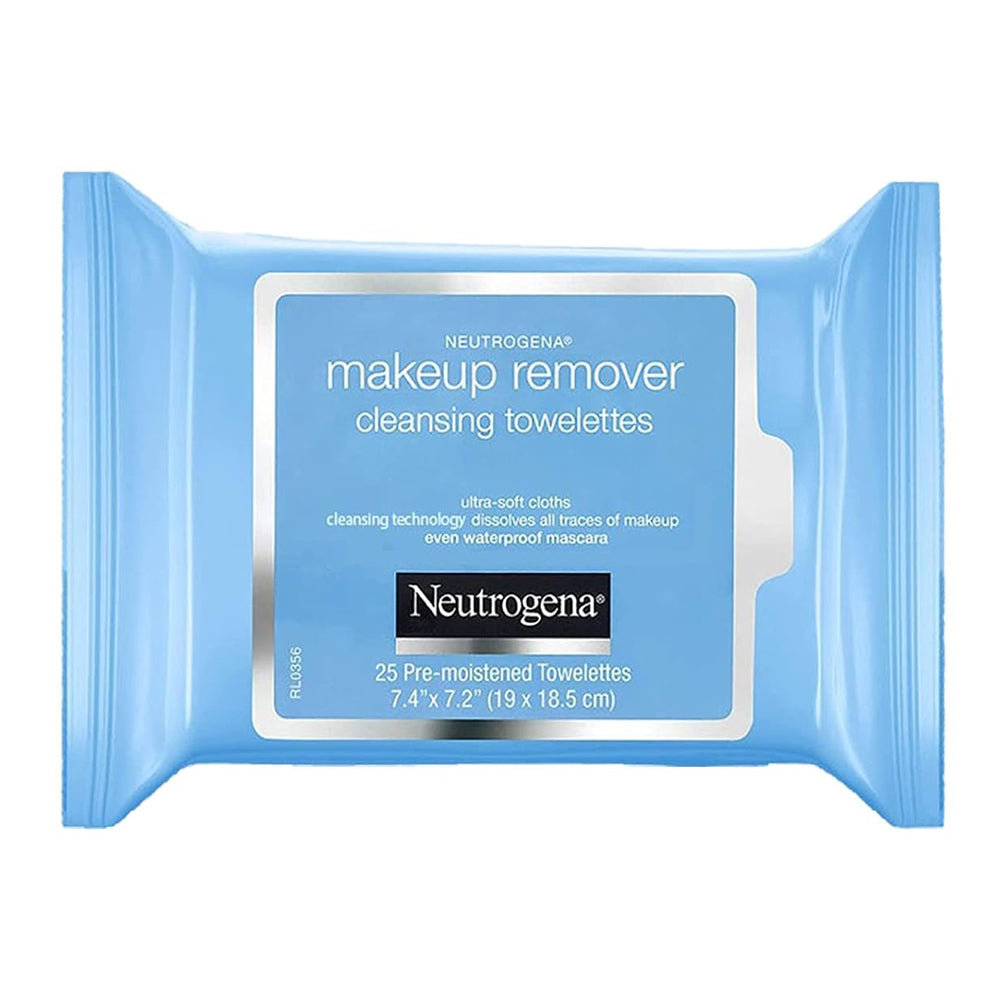 Neutrogena Makeup Remover Cleansing Towelettes Refill Pack - 25 Ea