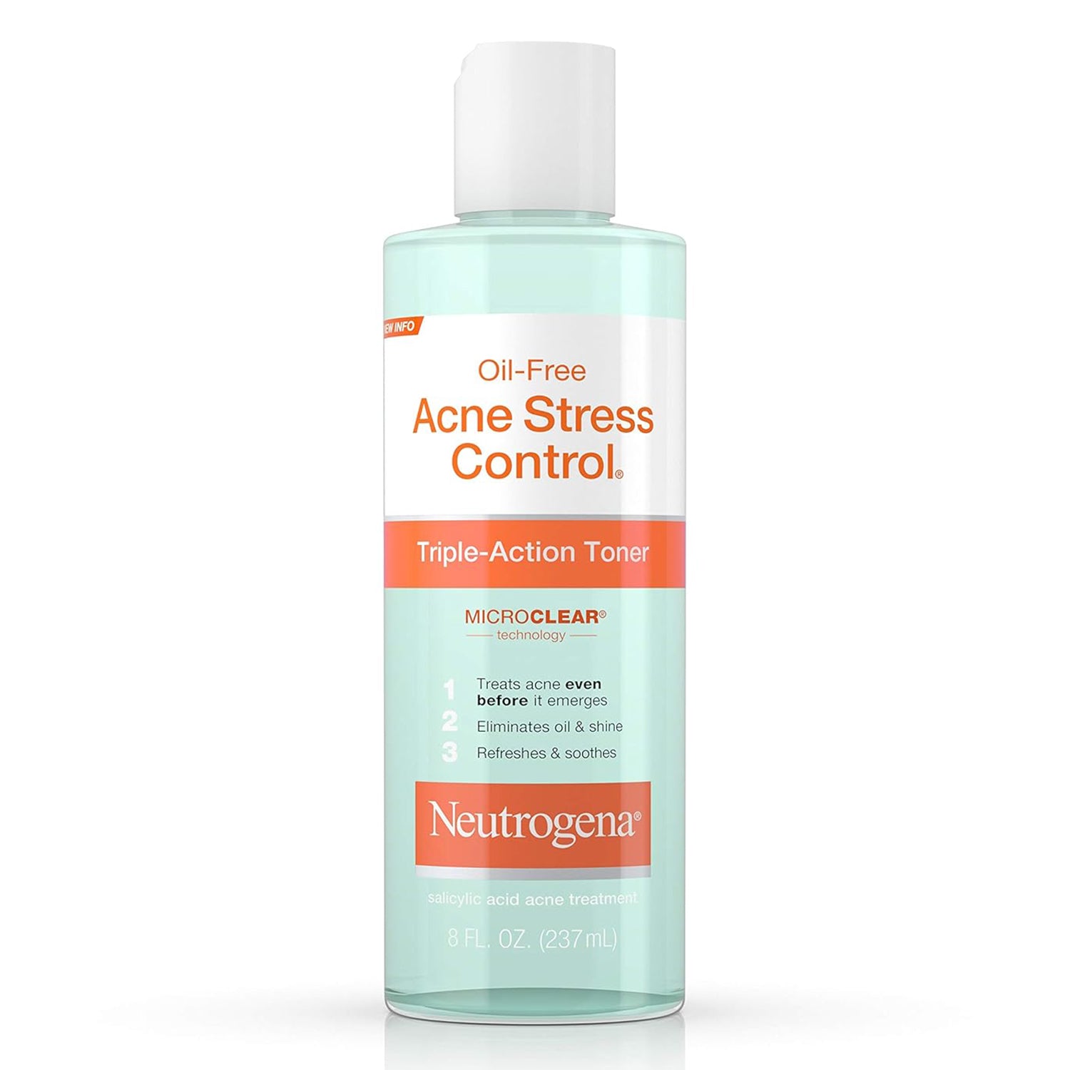 Neutrogena Oil-Free Acne Stress Control Triple Action Toner 8 Oz