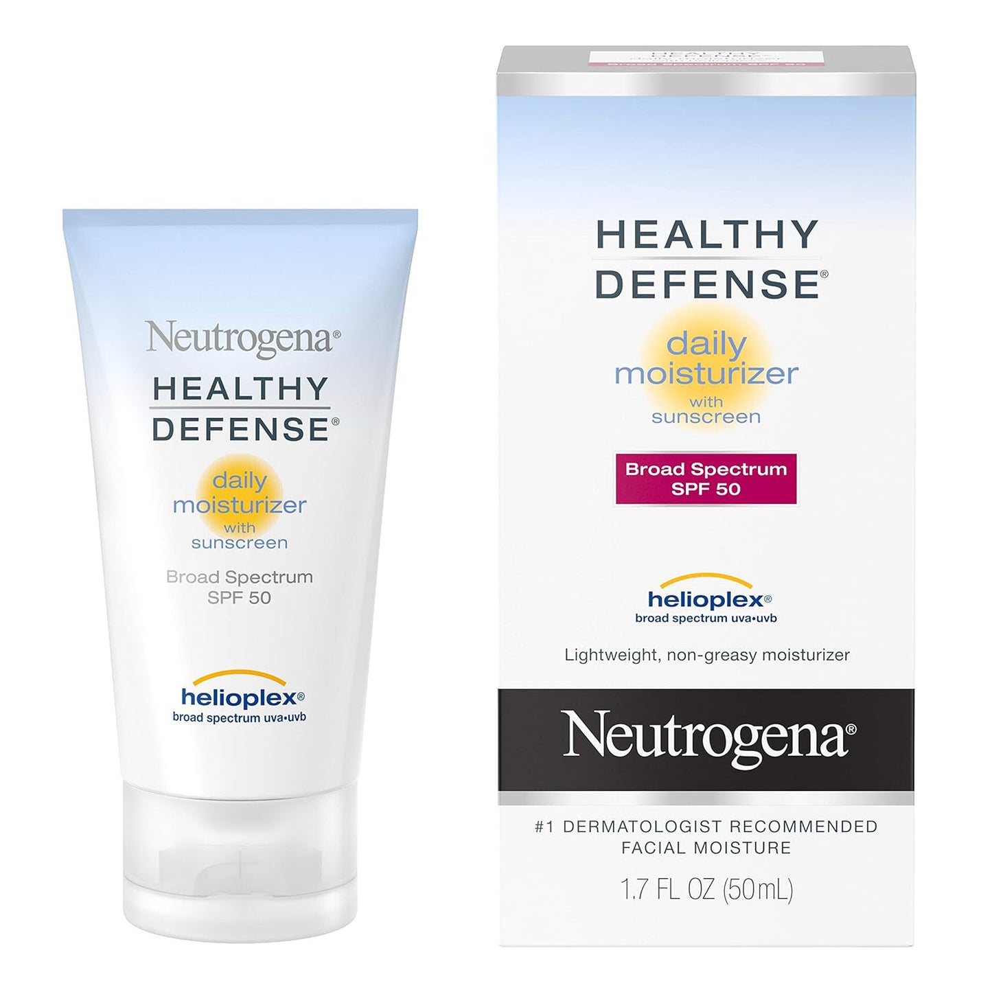 Neutrogena Healthy Defense Daily Moisturizer Spf 50 1.70 Oz