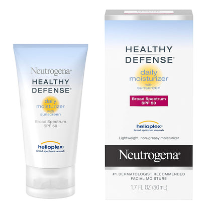 Neutrogena Healthy Defense Daily Moisturizer Spf 50 1.70 Oz