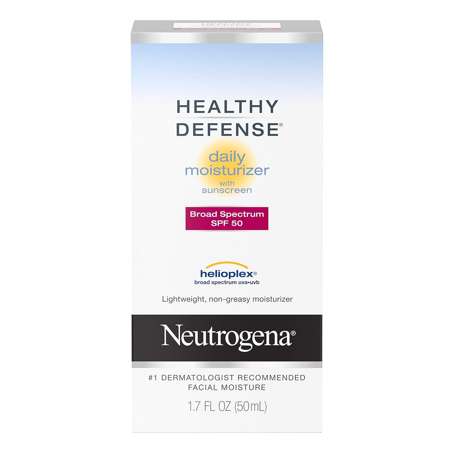 Neutrogena Healthy Defense Daily Moisturizer Spf 50 1.70 Oz