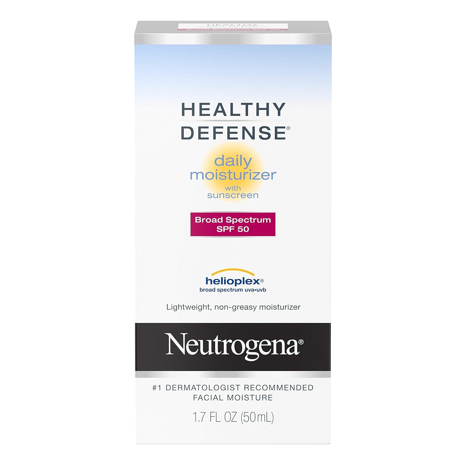 Neutrogena Healthy Defense Daily Moisturizer Spf 50 1.70 Oz