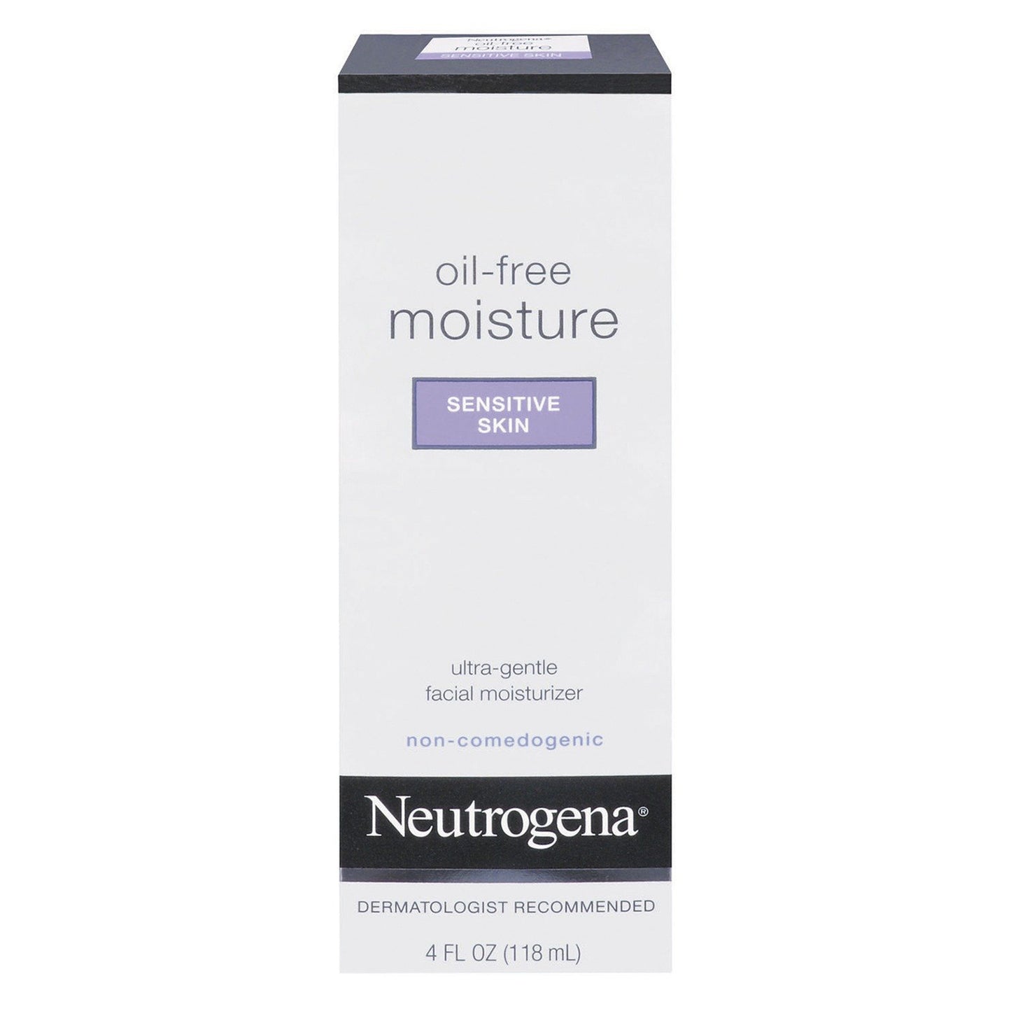 Neutrogena Oil-Free Moisture Facial Moisturizer, Sensitive Skin 4 Oz
