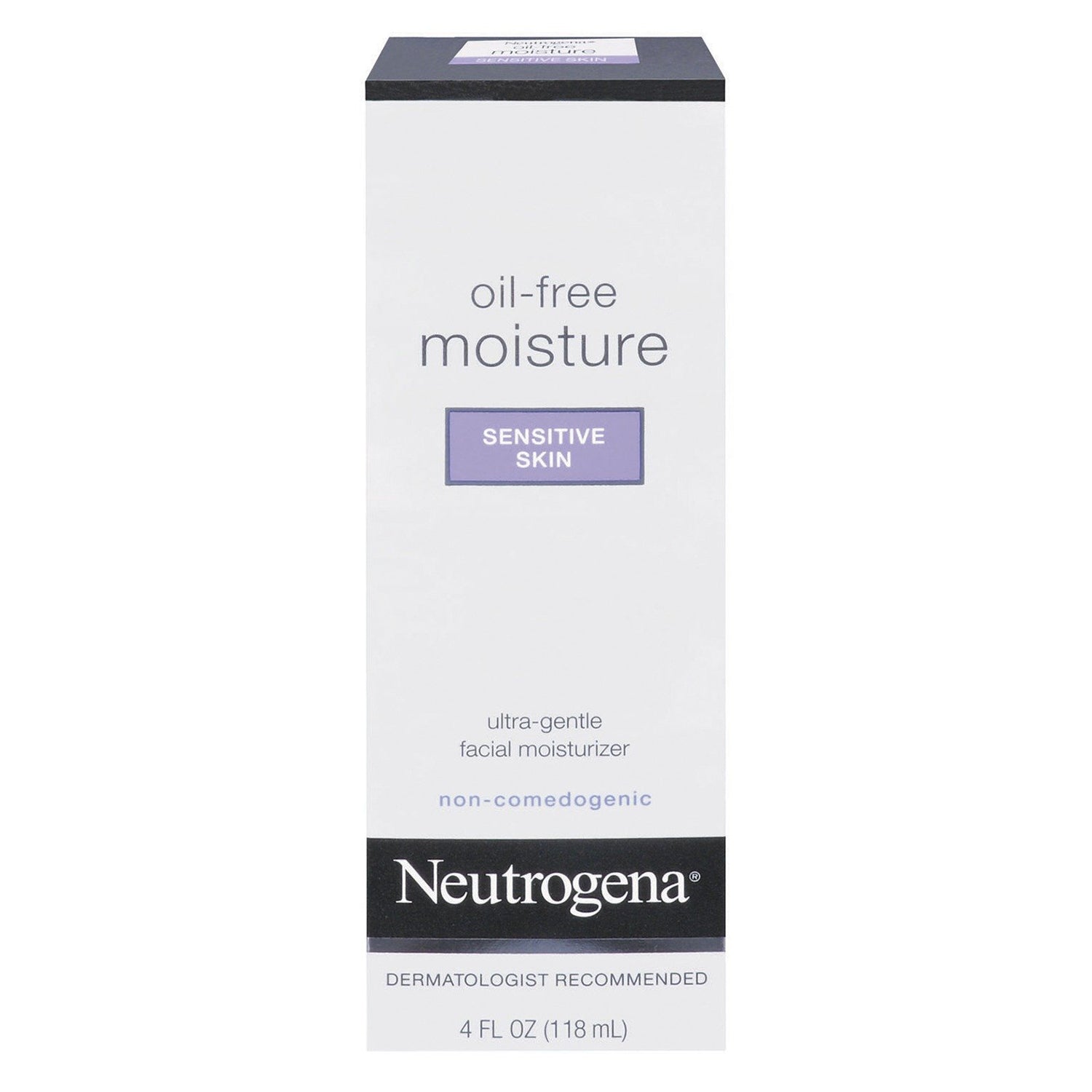 Neutrogena Oil-Free Moisture Facial Moisturizer, Sensitive Skin 4 Oz