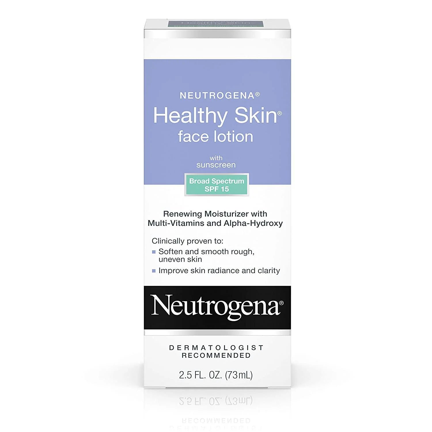Neutrogena Healthy Skin Face Lotion Spf 15, 2.50 Oz