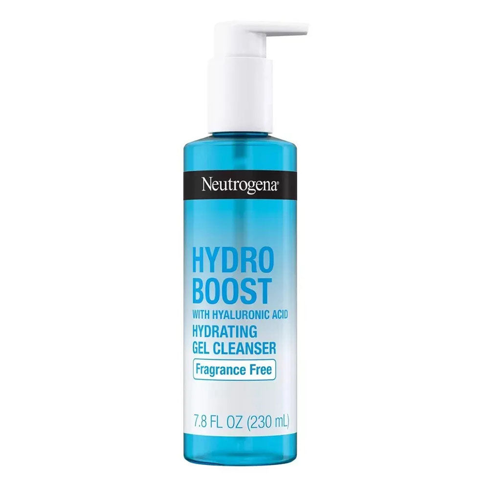Neutrogena Hydro Boost Fragrance Free Hydrating Gel Facial Cleanser, 7.8 Fl Oz