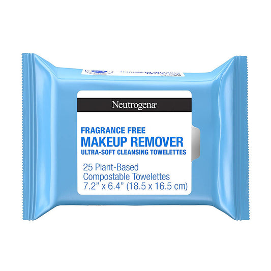 Neutrogena Make-Up Remover Cleansing Towelette Fragrance-Free - 25 Count