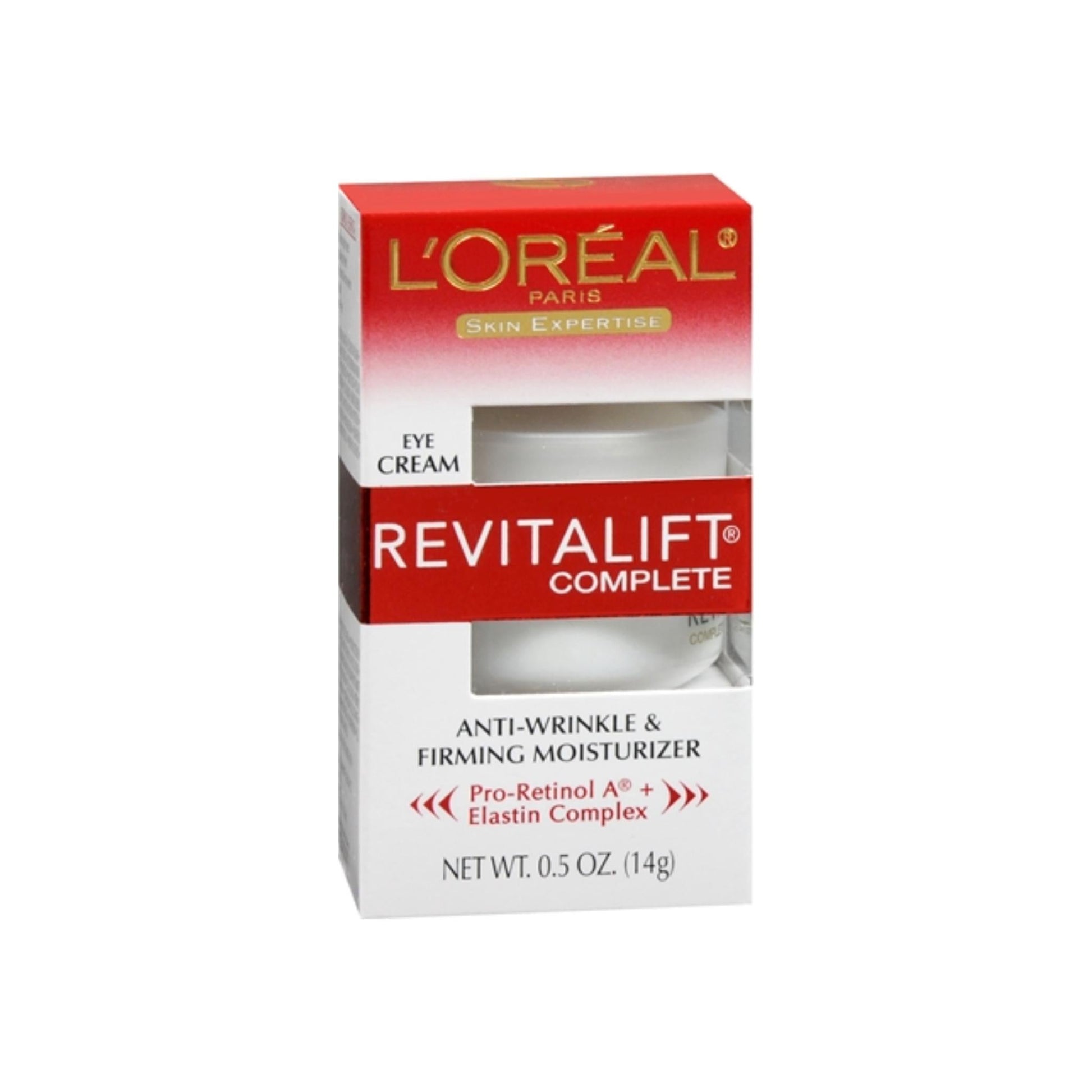 L'Oreal Skin Expertise Revitalift Complete Eye Anti-Wrinkle & Firming Cream 0.50 Oz