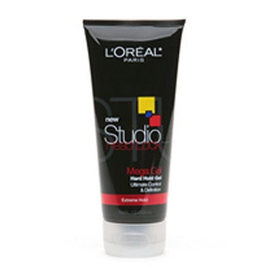 L'Oreal Studio Line Head Lock Mega Hard Hold Gel 6.80 Oz