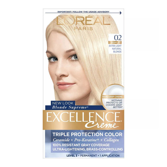 L'Oreal Excellence Creme Blonde Supreme - 02 Extra Light Natural Blonde