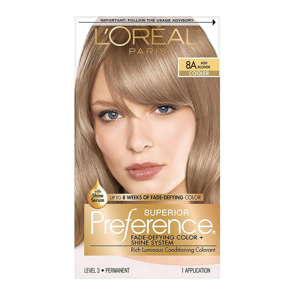 L'Oreal Paris Superior Preference Fade-Defying + Shine Permanent Hair Color, 1Ct