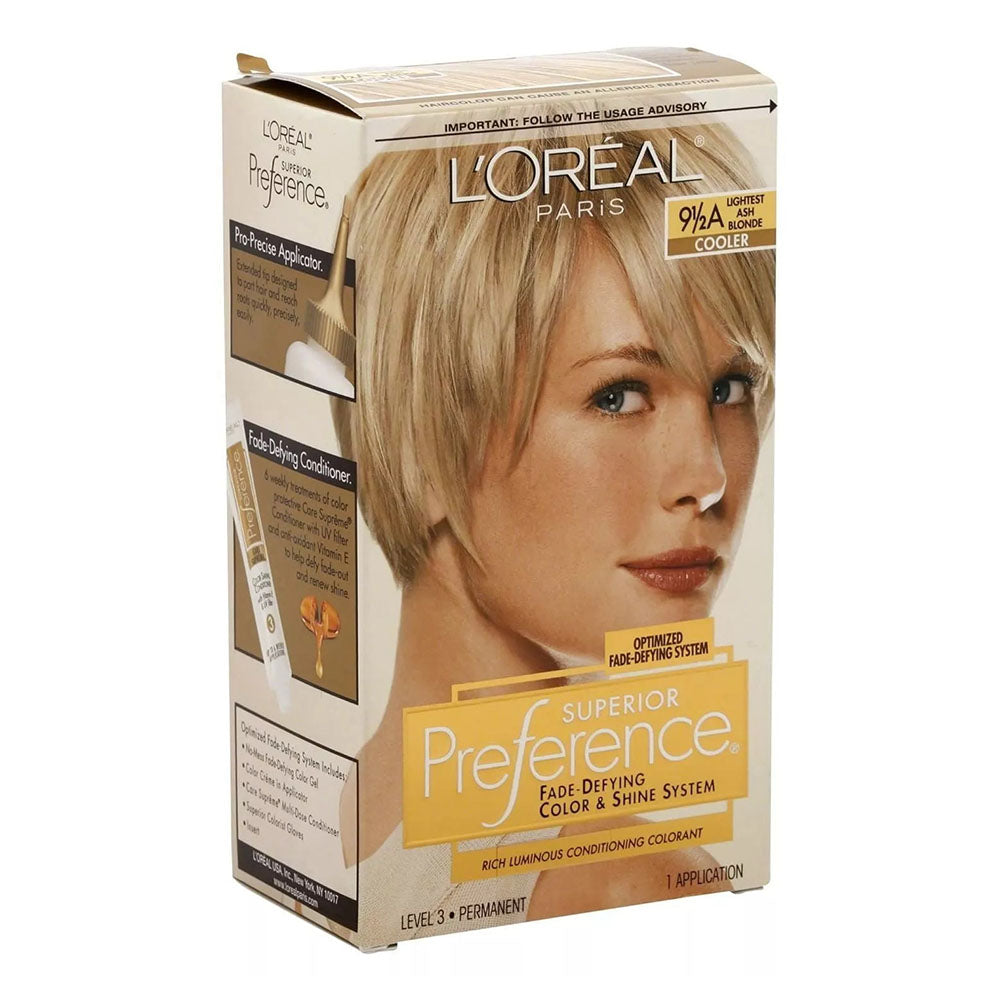 L'Oreal Paris Superior Preference Fade-Defying + Shine Permanent Hair Color, 1Ct