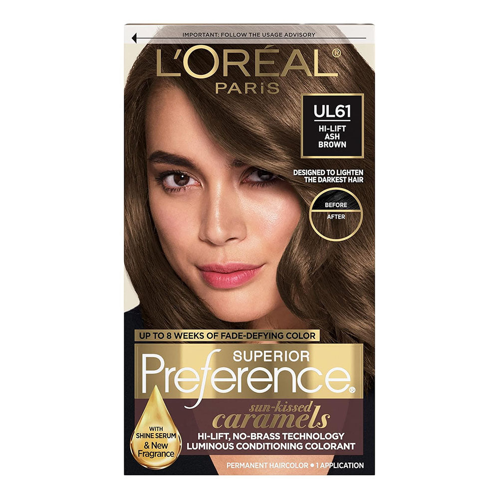 L'Oreal Paris Superior Preference Fade-Defying + Shine Permanent Hair Color, 1Ct