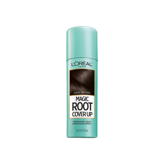 L'Oreal Paris Root Cover Up Temporary Gray Concealer Spray, Dark Brown 2 Oz