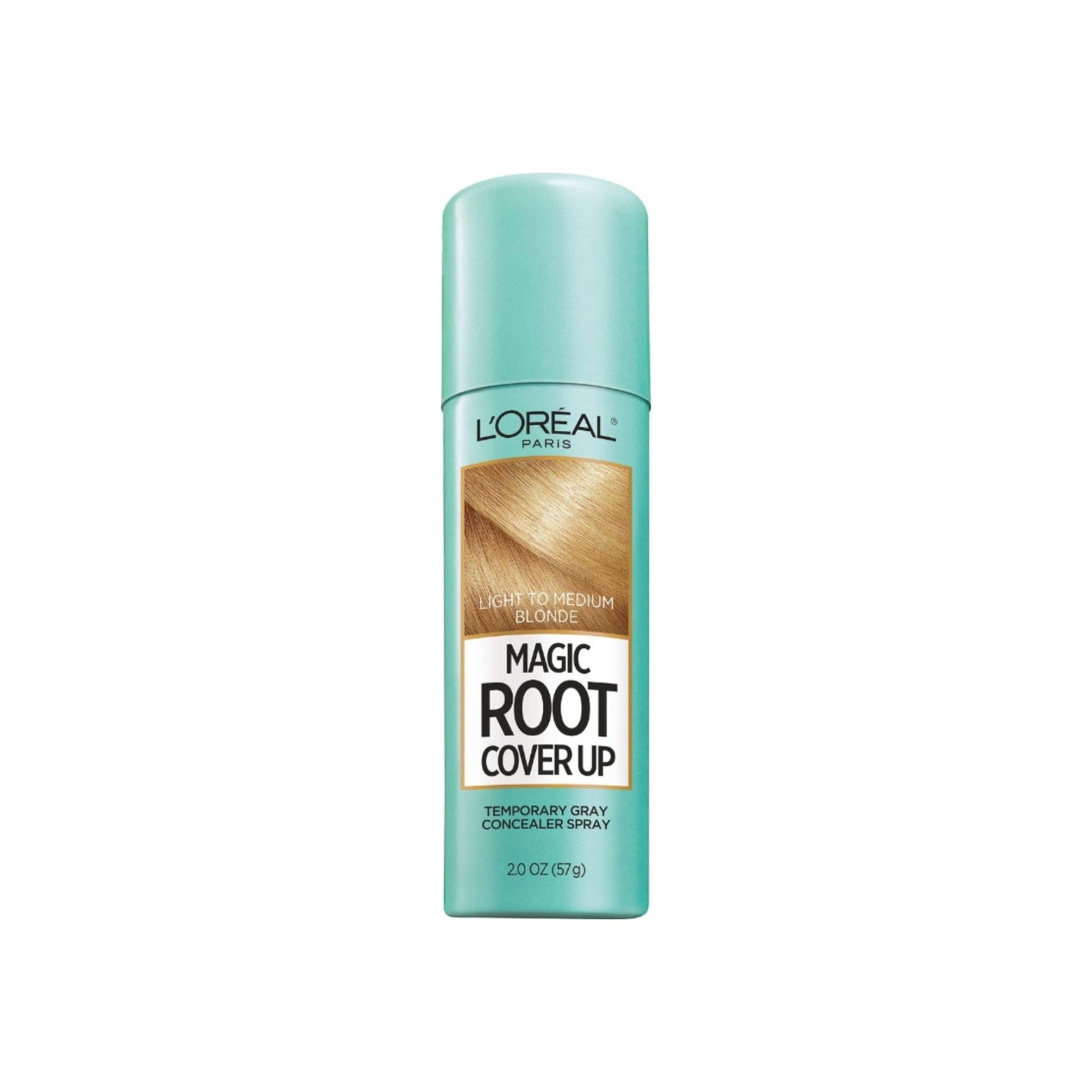L'Oreal Paris Root Cover Up Temporary Gray Concealer Spray, Light To Medium Blonde 2 Oz