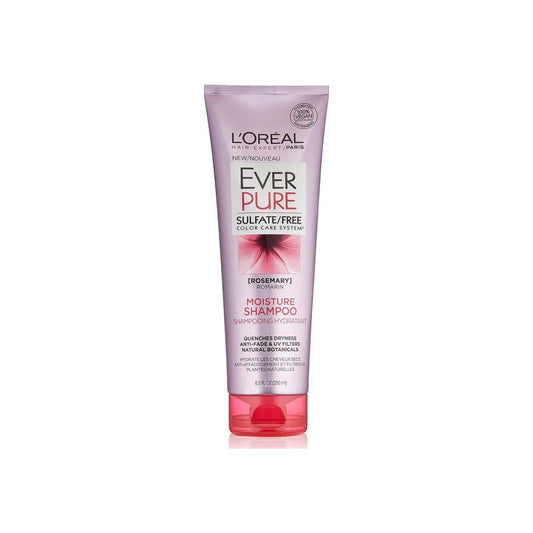 L'Oreal Paris Hair Care Ever Pure Moisture Shampoo, Rosemary 8.5 Oz