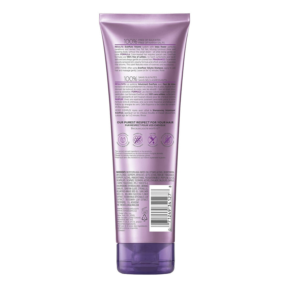Loreal Paris Everpure Sulfate Free Color Care System Rosemary Volume Conditioner - 8.5 Oz
