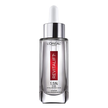 L'Oreal Paris Revitalift Derm Intensives Hyaluronic Acid Face Serum, 1 Fl Oz