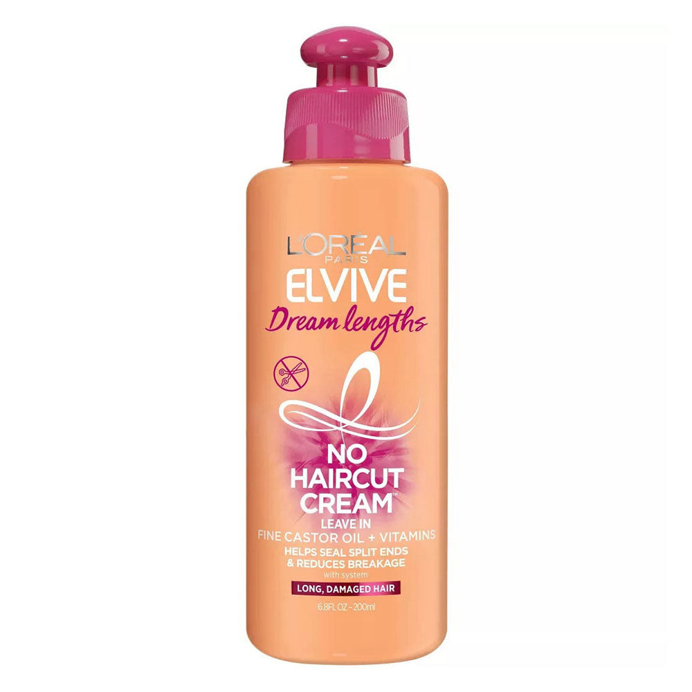 L'Oreal Paris Elvive Dream Lengths No Haircut Cream Leave In Conditioner, 6.8 Fl. Oz.