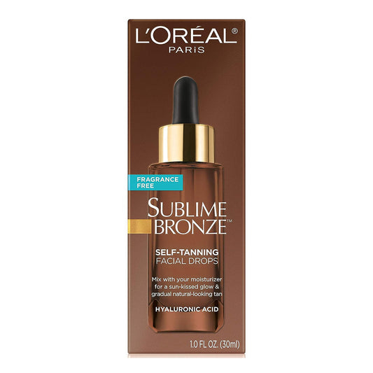 Oreal Paris Sublime Bronze Self Tanning Facial Drops,1 Fl Oz