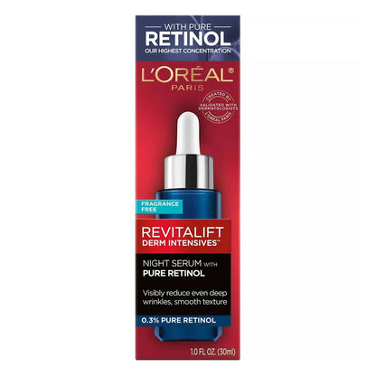 L'Oreal Paris Revitalift Triple Power Lzr Retinol Night Serum For Face, 30 Ml