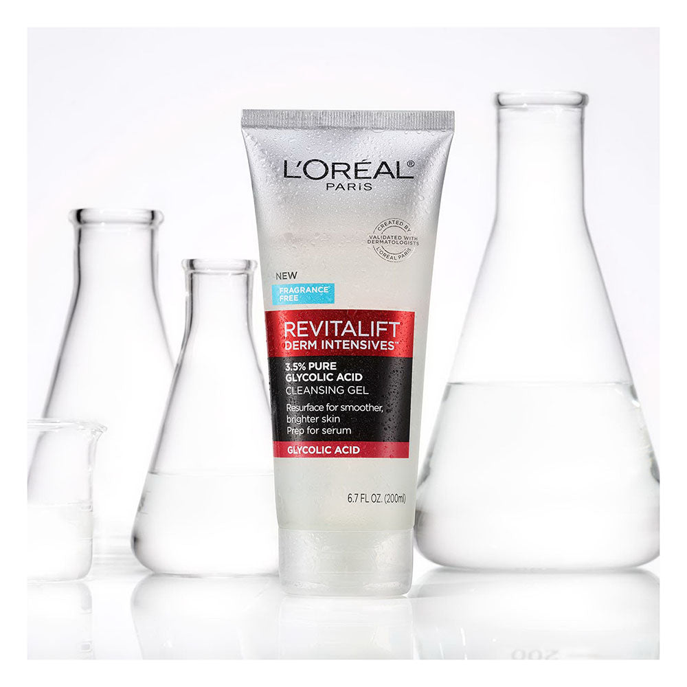 L'Oreal Revitalift Glycolic Acid Cleansing Gel - 6.7 Fl Oz