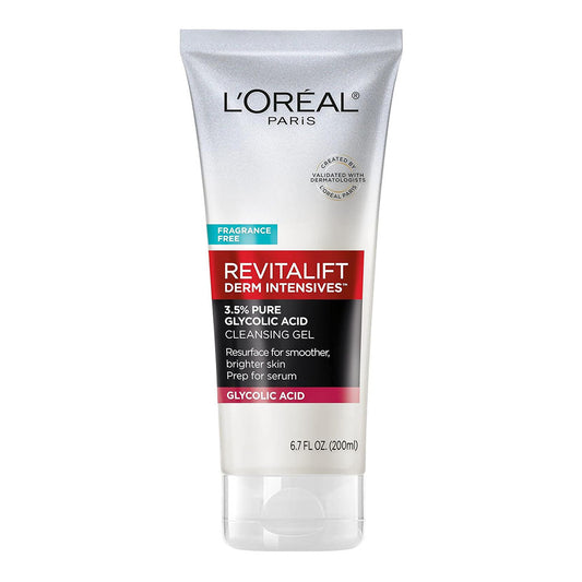 L'Oreal Revitalift Glycolic Acid Cleansing Gel - 6.7 Fl Oz
