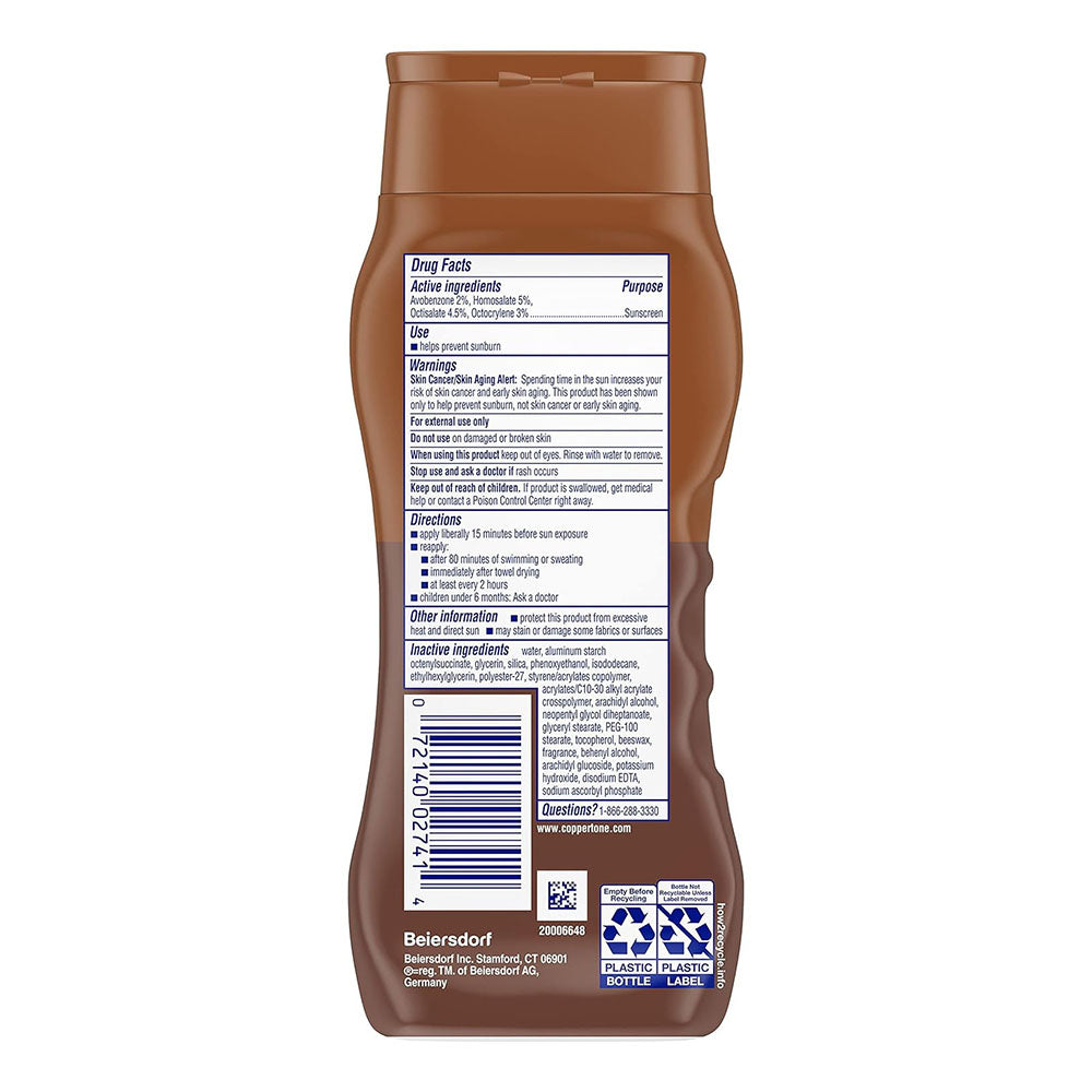 Coppertone Tanning Lt 237Ml Spf 8