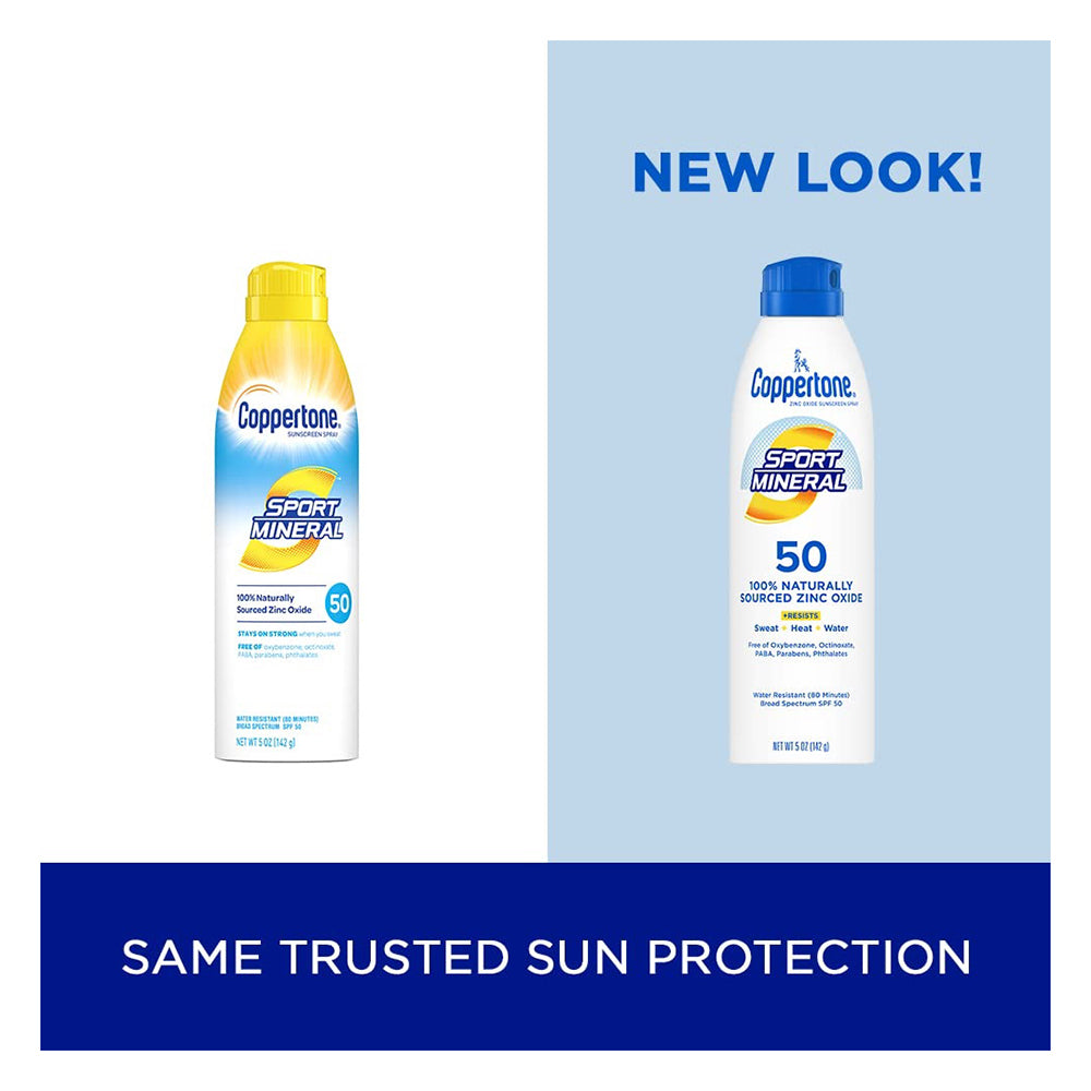 Coppertone Sport Sunscreen Spray Spf 50, 5 Oz Spray