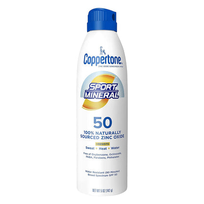 Coppertone Sport Sunscreen Spray Spf 50, 5 Oz Spray