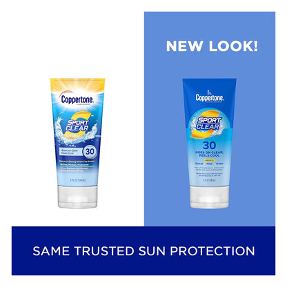 Coppertone Sport Clear Spf 30 Sunscreen - 5 Oz