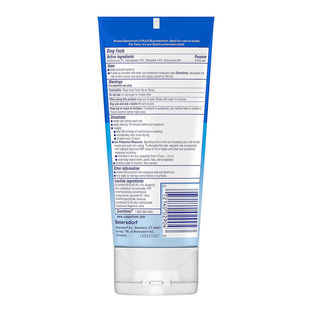 Coppertone Sport Clear Spf 30 Sunscreen - 5 Oz