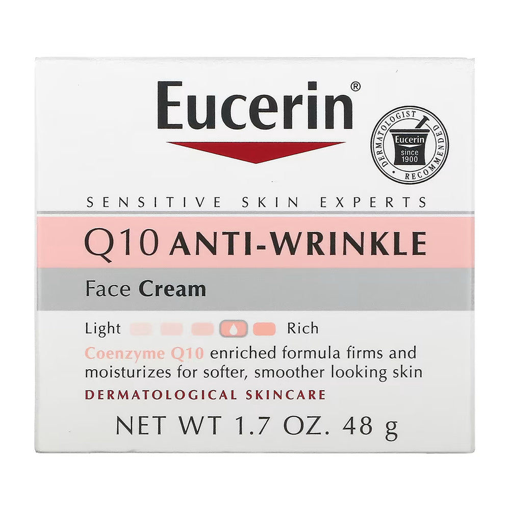 Eucerin Sensitive Skin Experts Q10 Anti-Wrinkle Face Creme 1.70 Oz