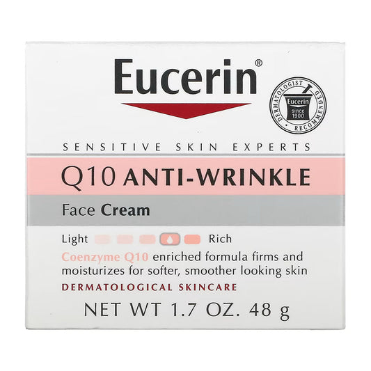 Eucerin Sensitive Skin Experts Q10 Anti-Wrinkle Face Creme 1.70 Oz