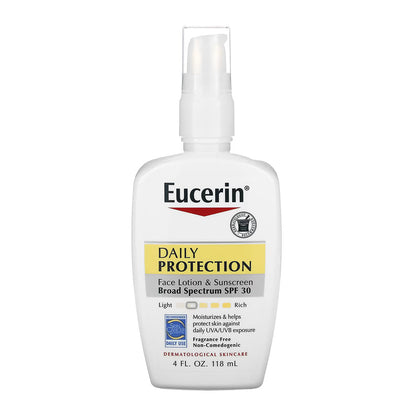 Eucerin Daily Protection Face Lotion Spf 30 4 Oz