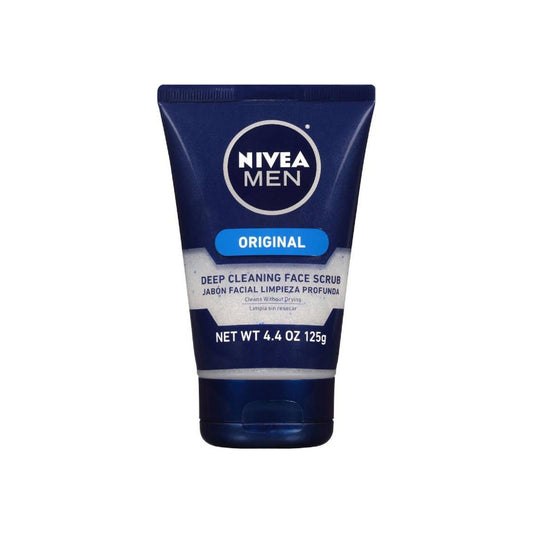 Nivea For Men Original, Deep Cleaning Face Scrub 4.4 Oz