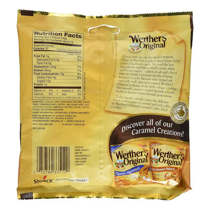Werthers Original Caramel Coffee Swirl Hard Candies 12 Pack (5.5Oz Per Pack)