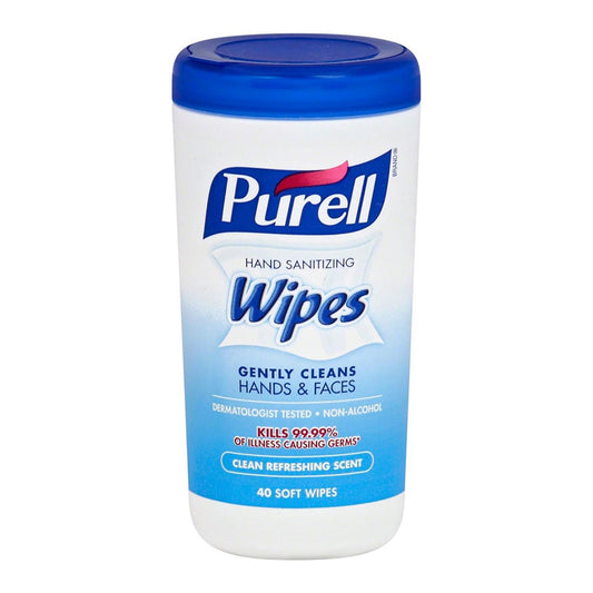 Purell Hand Sanitizing Wipesm, Clean Refreshing Scent 40 Ea