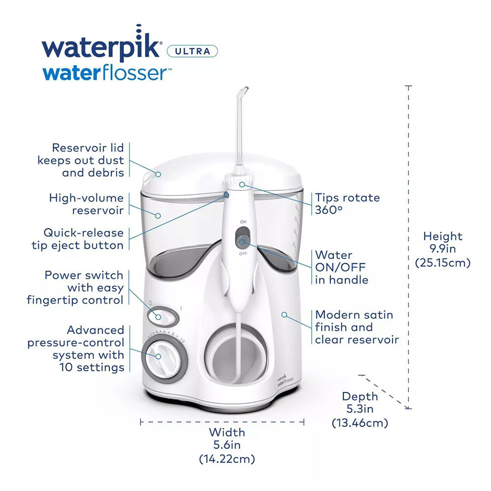 Waterpik Ultra Dental Water Jet Wp-100W 1 Each