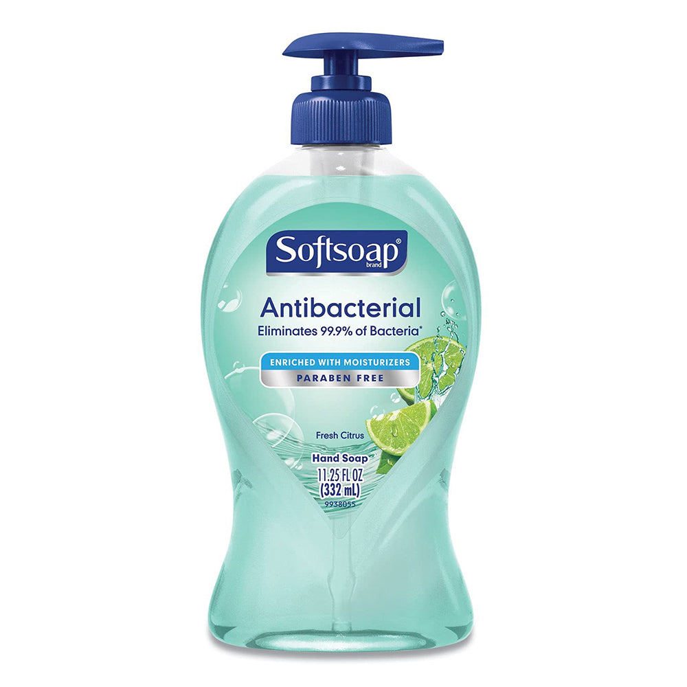 Softsoap Antibacterial Liquid Hand Soap, Fresh Citrus - 11.25 Oz