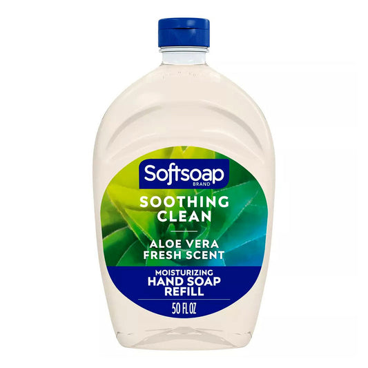 Softsoap Soothing Clean Liquid Hand Soap Refill, 50 Ounce